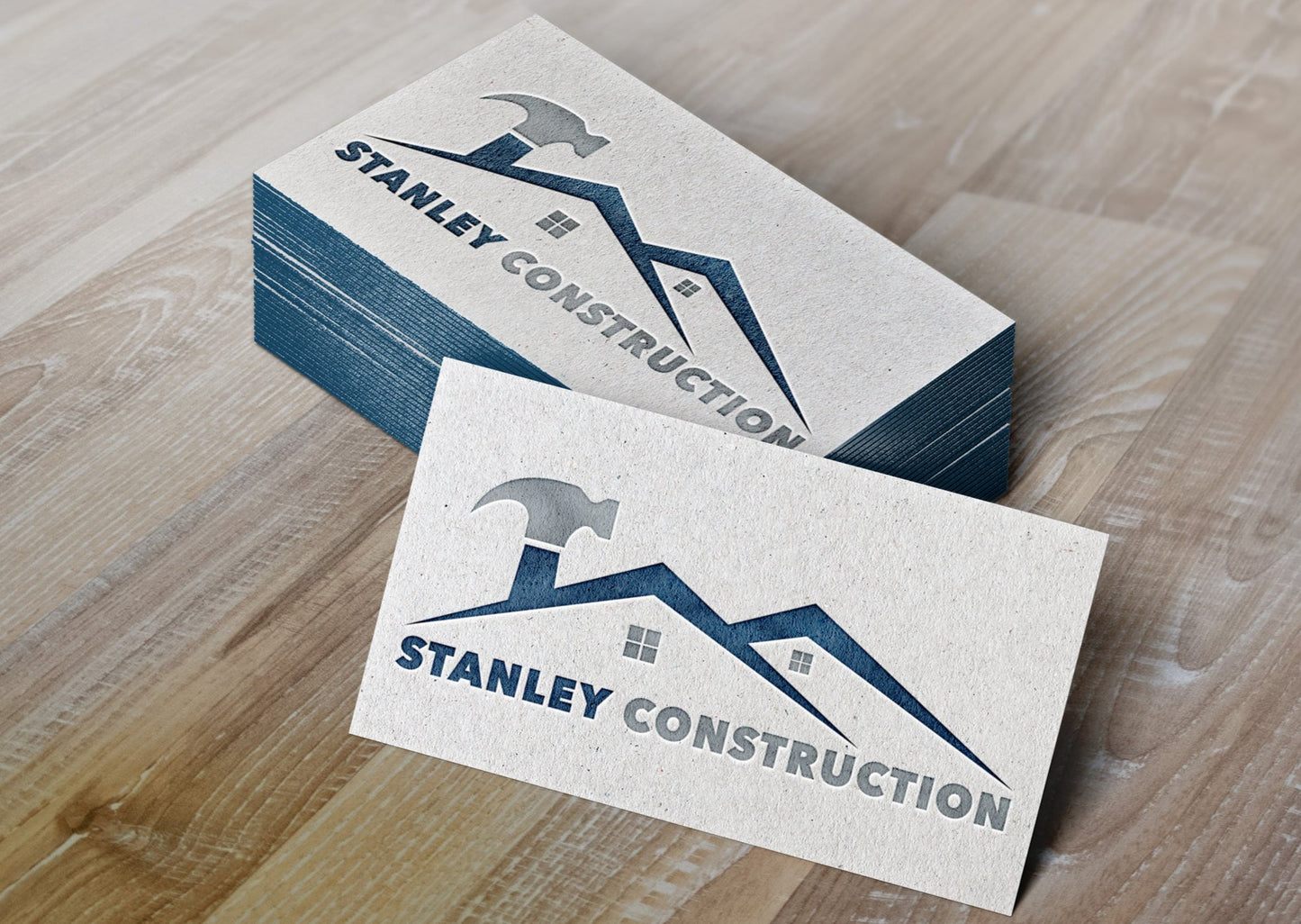 Logo Design - Construction Company | Construction Business | Hammer Design | House Design