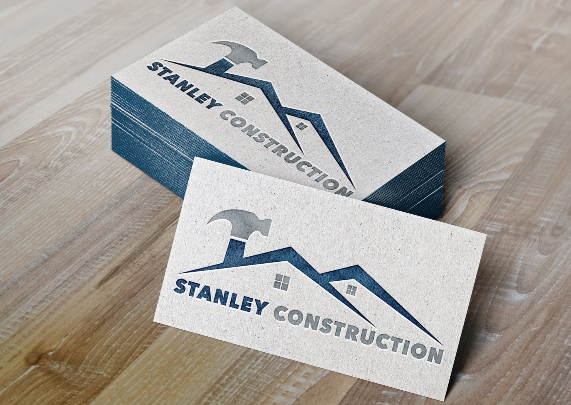 Logo Design - Construction Company | Construction Business | Hammer Design | House Design
