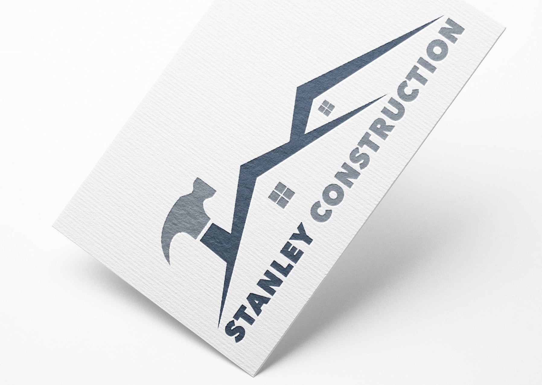Logo Design - Construction Company | Construction Business | Hammer Design | House Design
