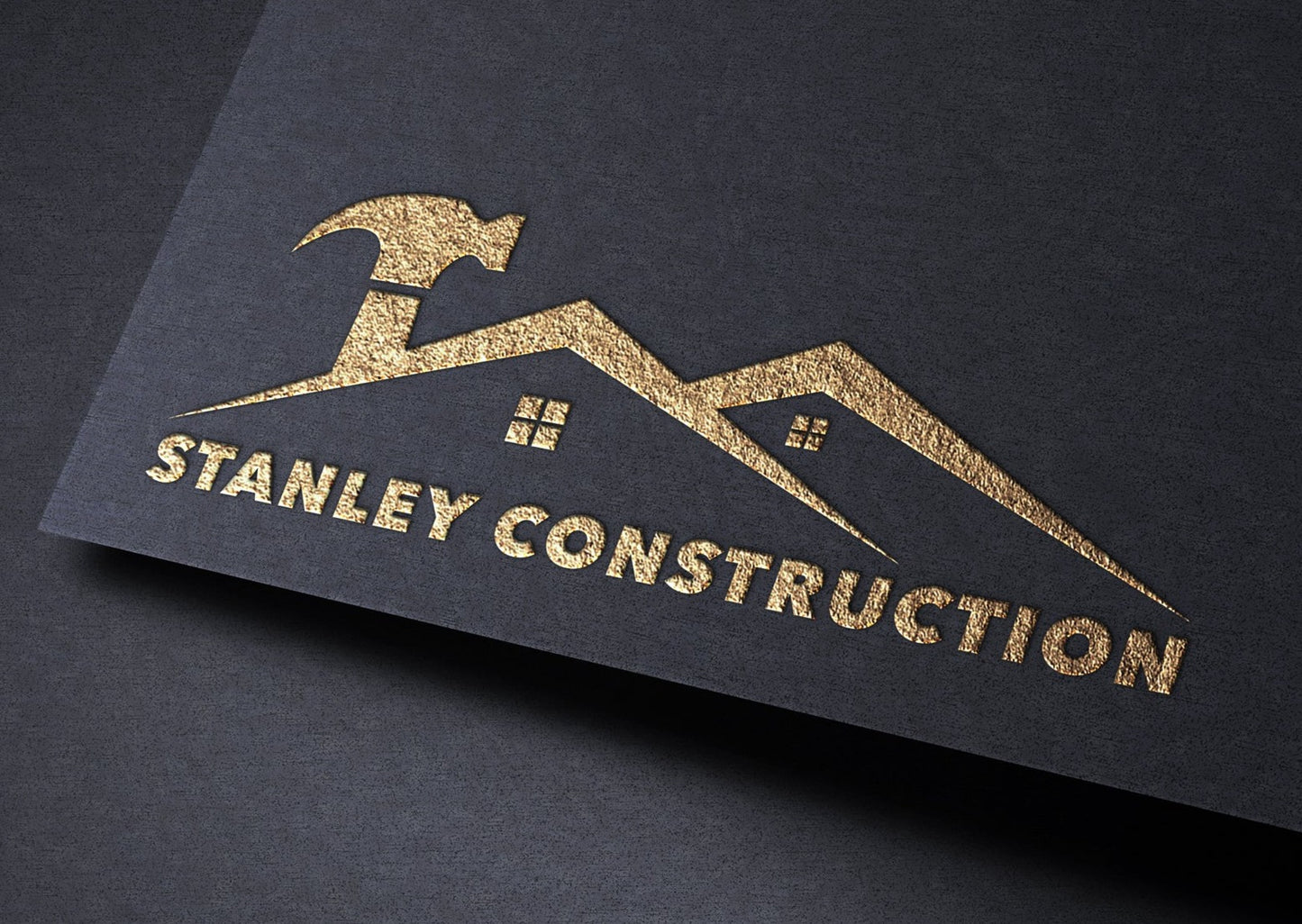 Logo Design - Construction Company | Construction Business | Hammer Design | House Design