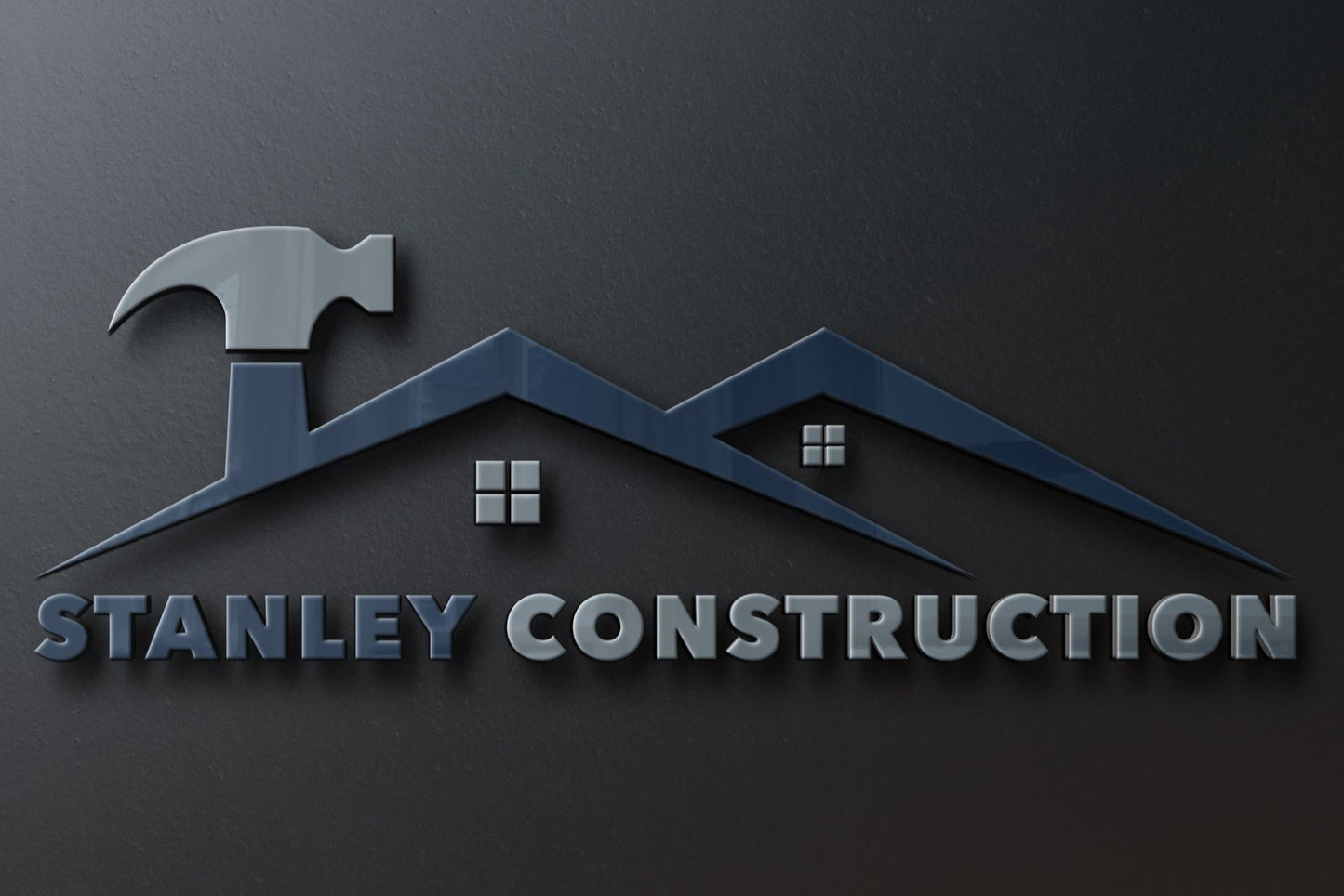 Logo Design - Construction Company | Construction Business | Hammer Design | House Design