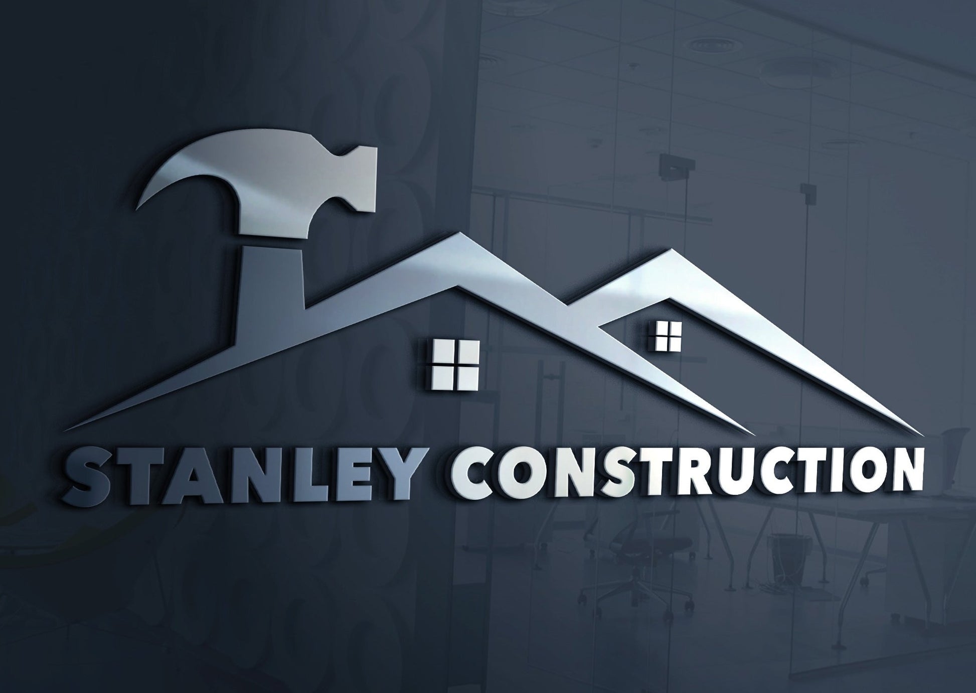 Logo Design - Construction Company | Construction Business | Hammer Design | House Design