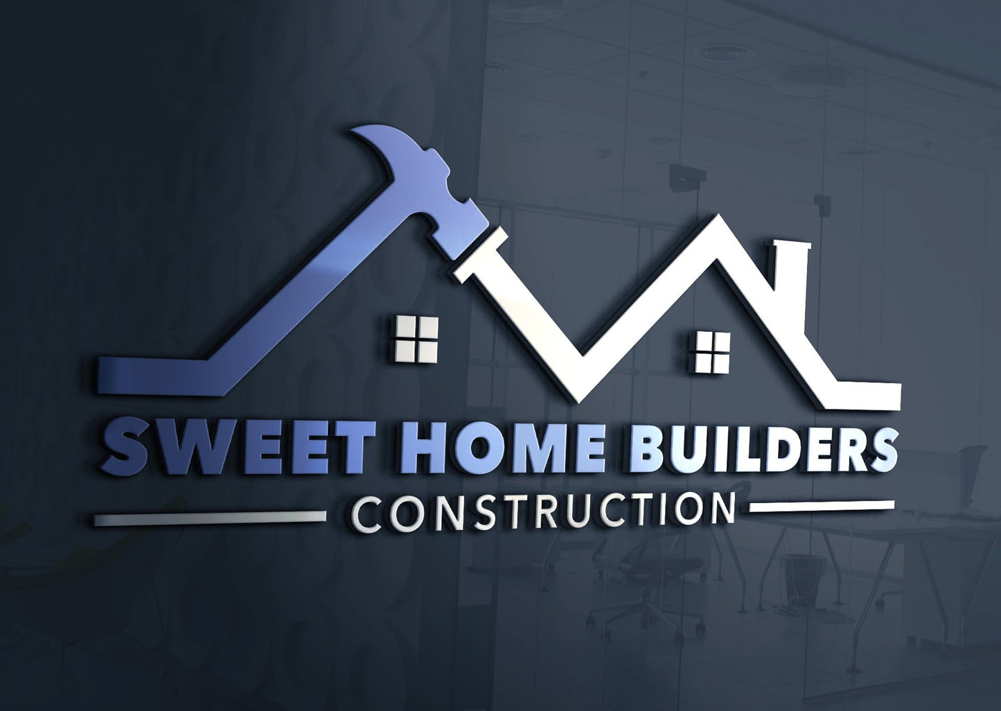 Logo Design - Construction Company | Construction Business | Handyman Services | House Design