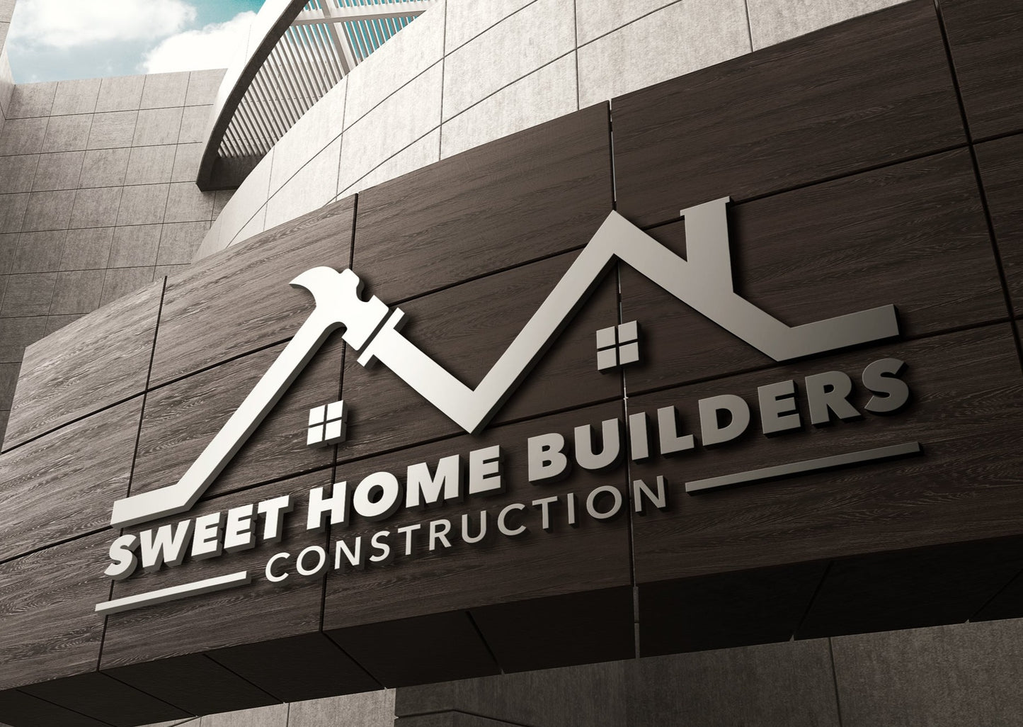 Logo Design - Construction Company | Construction Business | Handyman Services | House Design