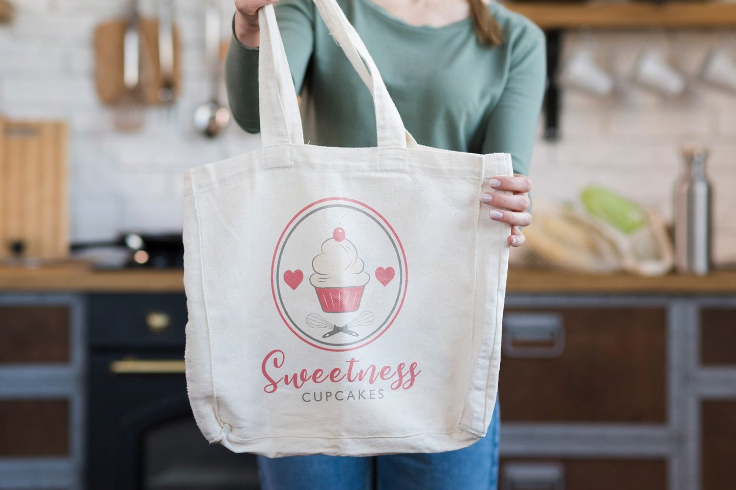 Logo Design - Bakery Shop Logo | Cupcake Logo | Bakery Logo | Sweet Treats | Cupcakes