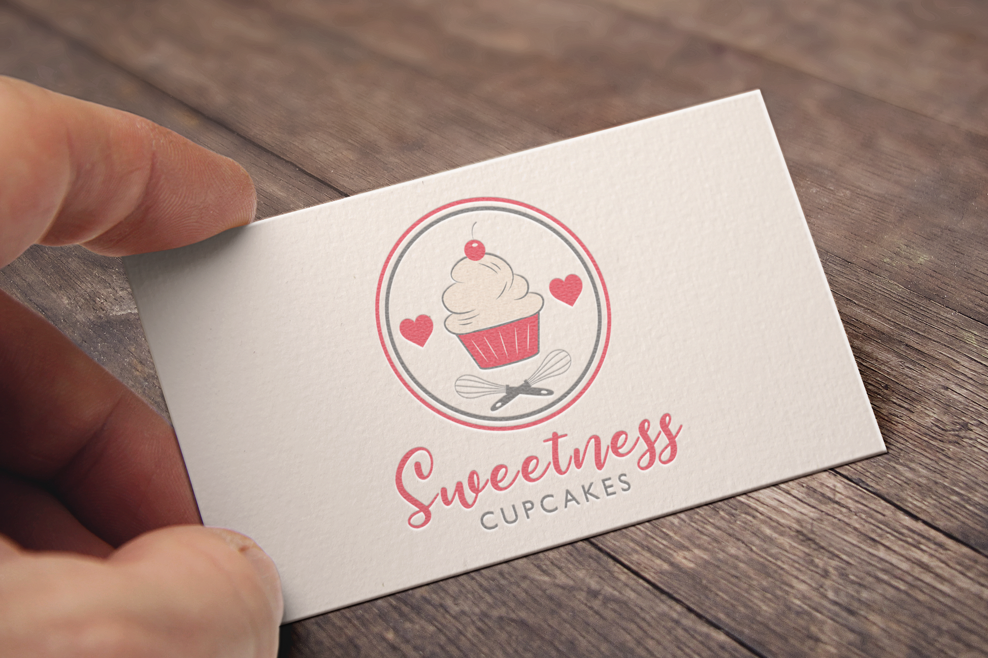 Logo Design - Bakery Shop Logo | Cupcake Logo | Bakery Logo | Sweet Treats | Cupcakes