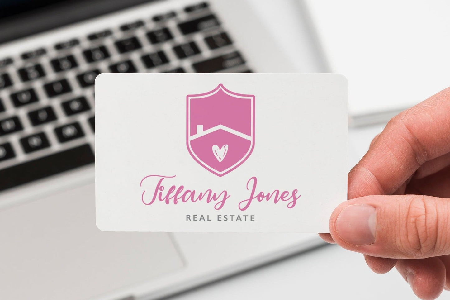 Logo Design - Real Estate Logo | Realtor Logo | House Design | Real Estate Shield | Heart Design