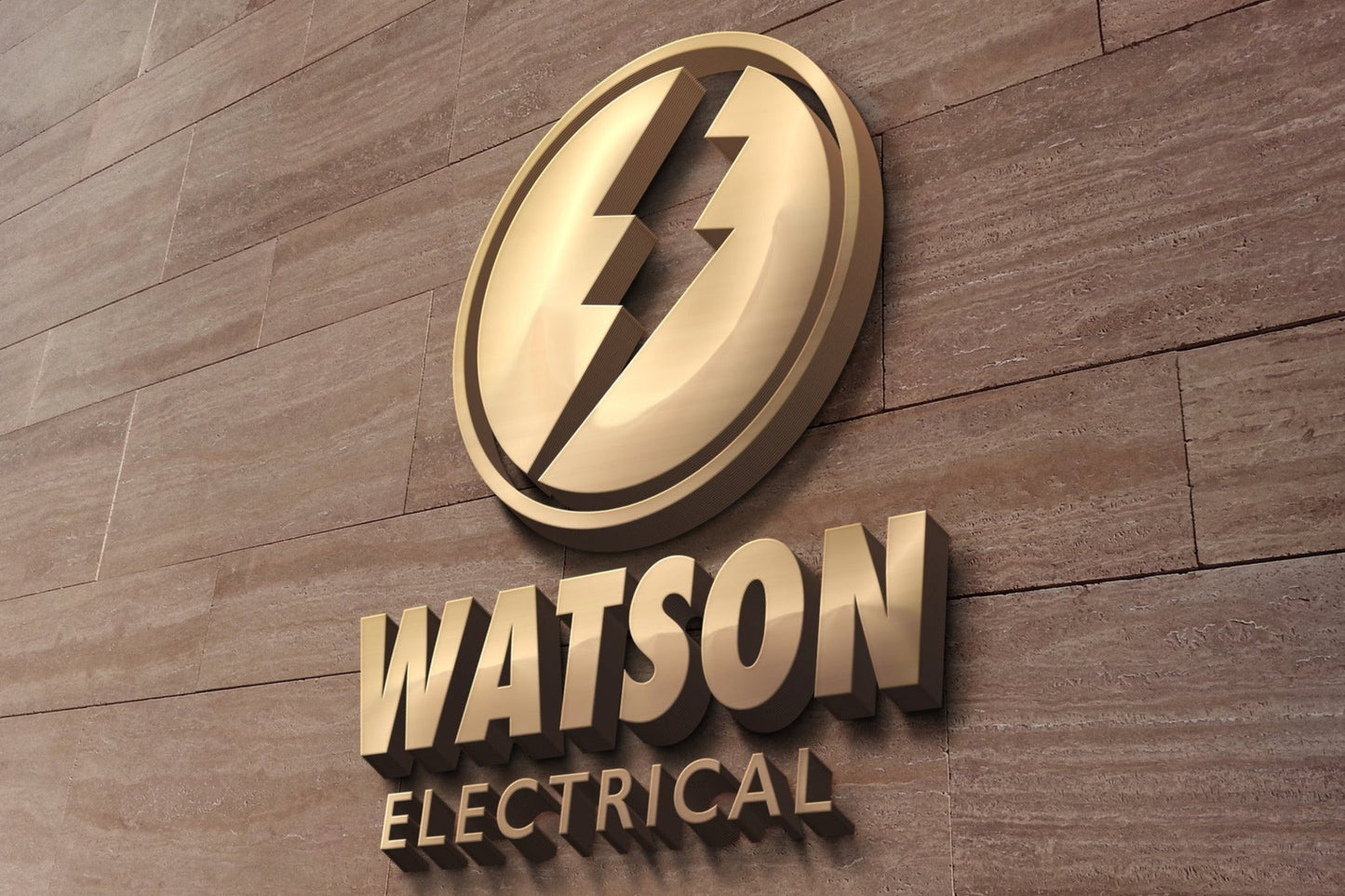 Logo Design - Electrician Branding | Voltage Design | Electric Company | Business | Watts