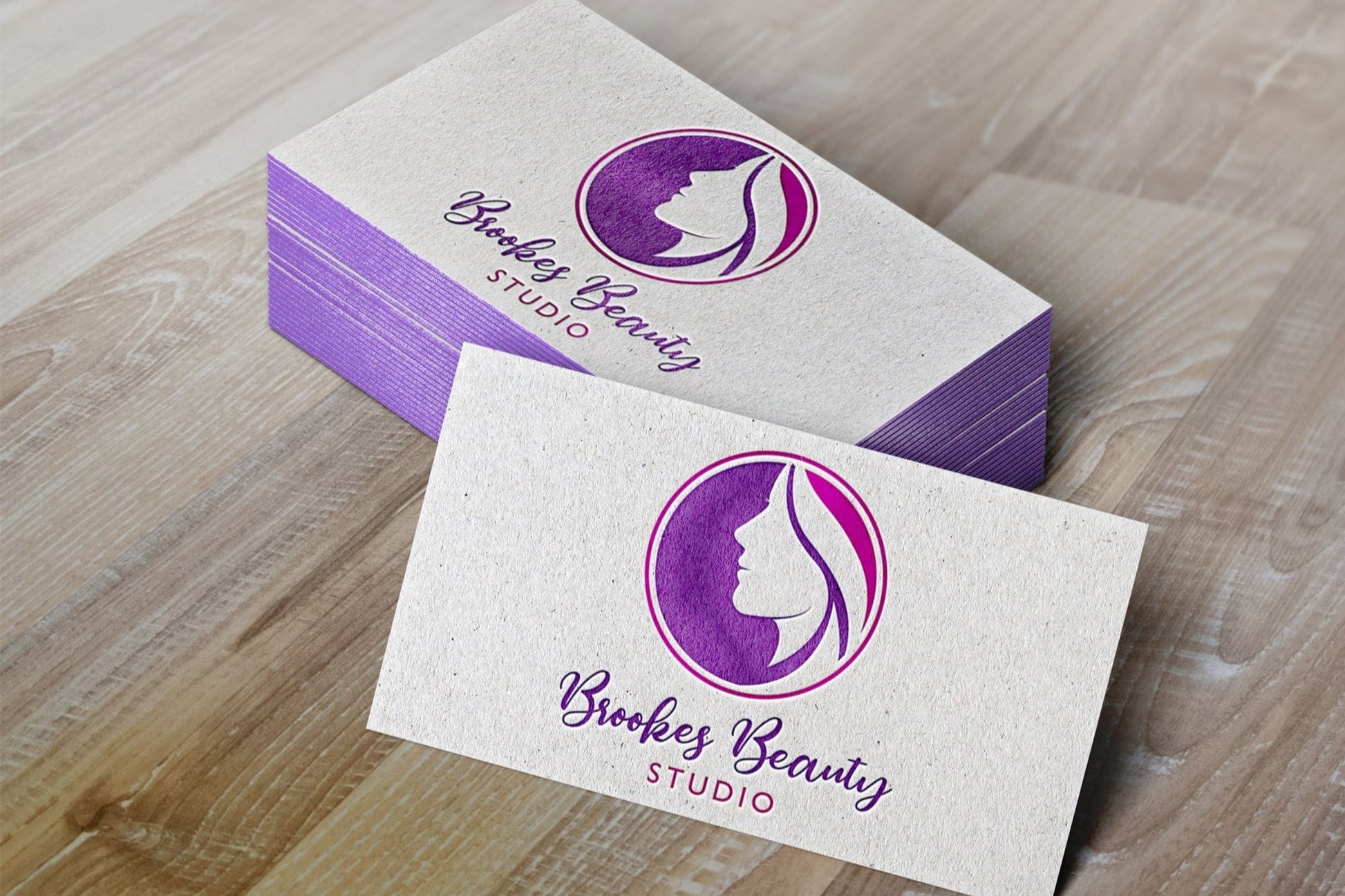 Logo Design Beauty Salon Studio Hair Stylist Beautician Salon