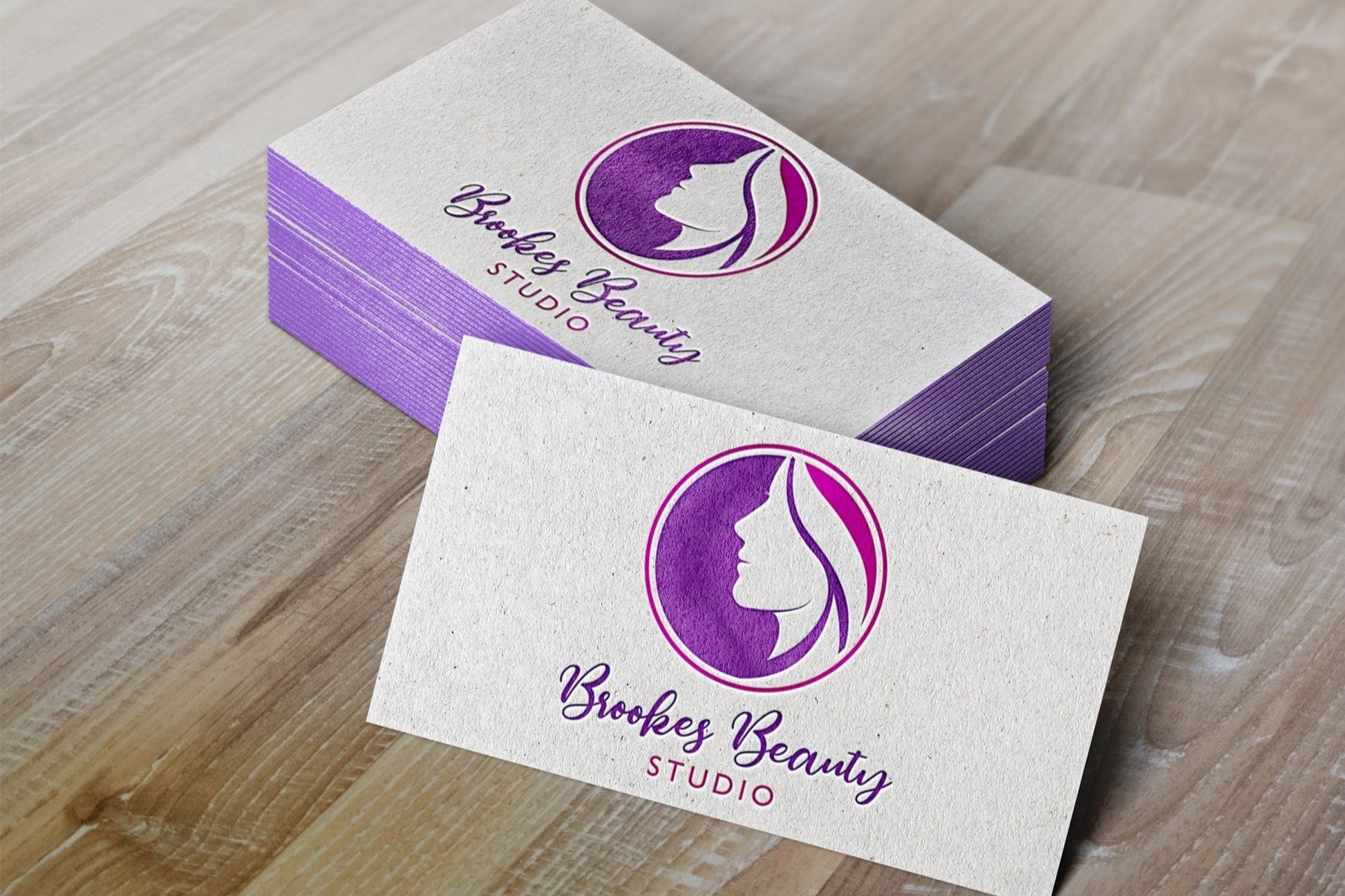 Logo Design Beauty Salon Studio Hair Stylist Beautician Salon
