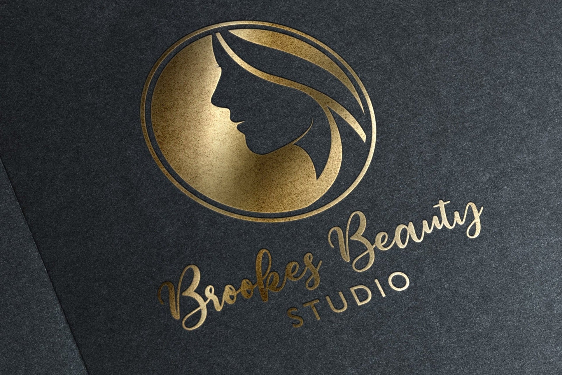 Logo Design Beauty Salon Studio Hair Stylist Beautician Salon