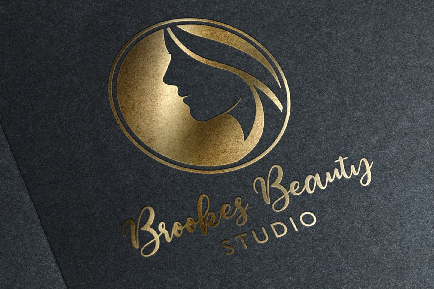 Logo Design Beauty Salon Studio Hair Stylist Beautician Salon