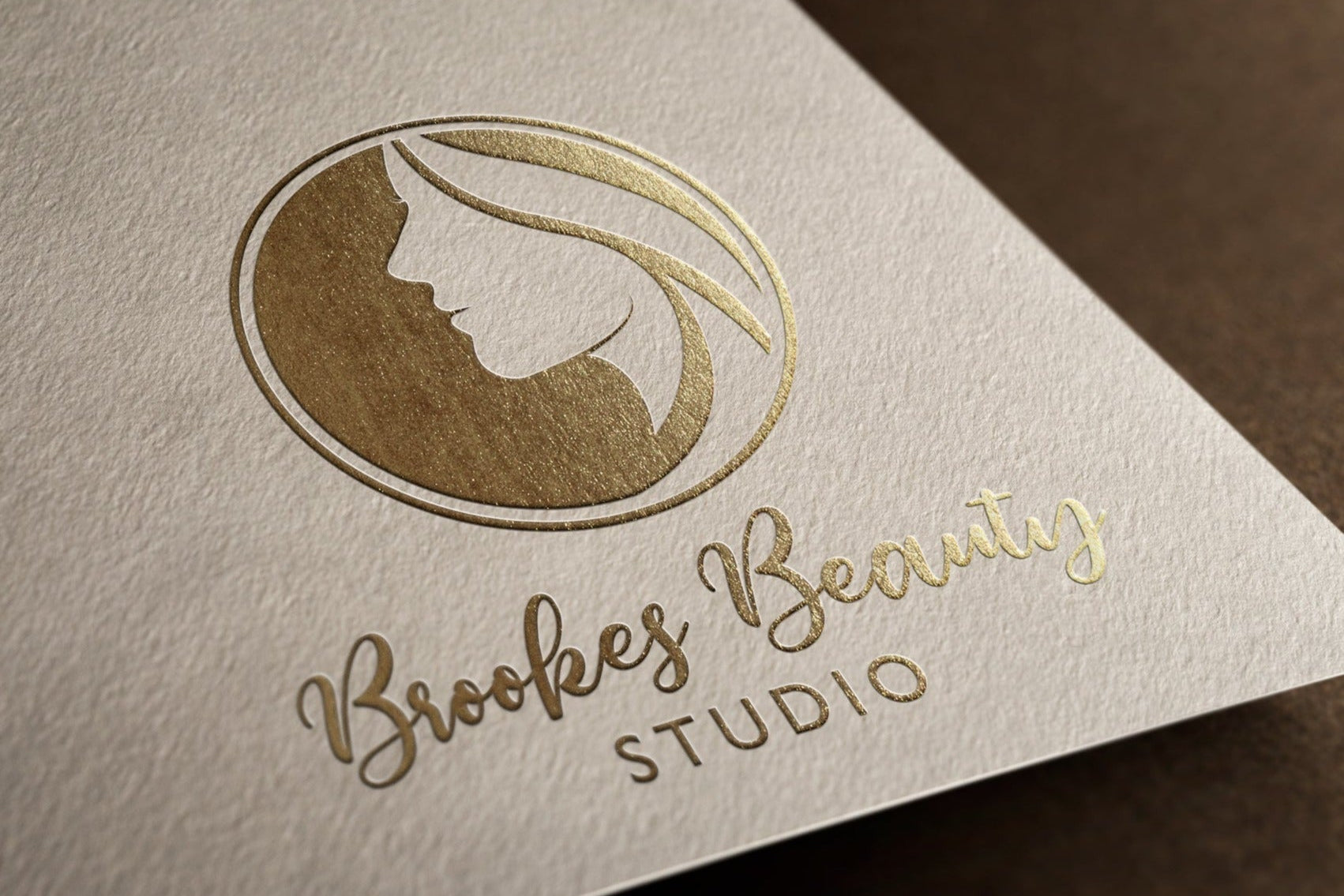 Logo Design Beauty Salon Studio Hair Stylist Beautician Salon