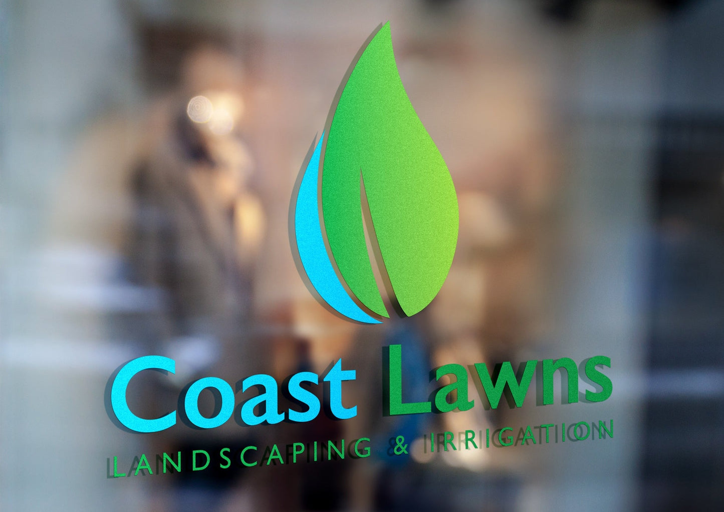 Lawn Care Logo Design | Logo Design | Landscaping Logo | Lawn Maintenance Logo | Leaf Design | Leaf Logo