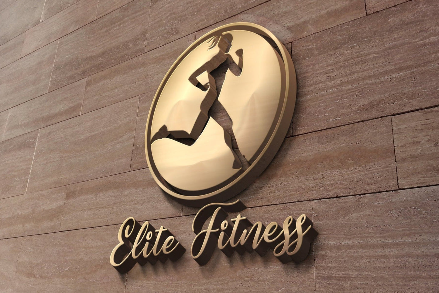 Personal Trainer Logo Design | Fitness Trainer | Trainer | Gym | Runner | Fingerprint | Personal Branding | Cross Fit