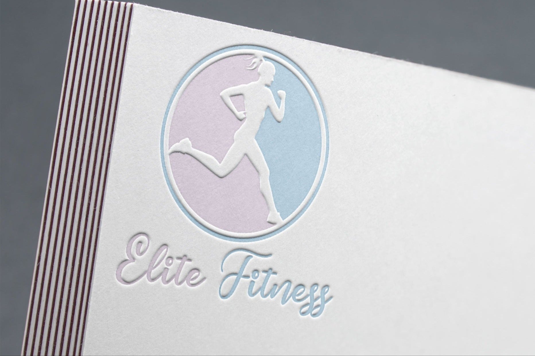 Personal Trainer Logo Design | Fitness Trainer | Trainer | Gym | Runner | Fingerprint | Personal Branding | Cross Fit