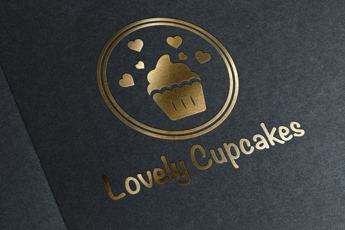 Cupcake Logo Design | Heart Design | Bakery Logo | Bakery Shop | Pastry Shop | Cupcake Design | Bakery | Pastries | Cake Logo