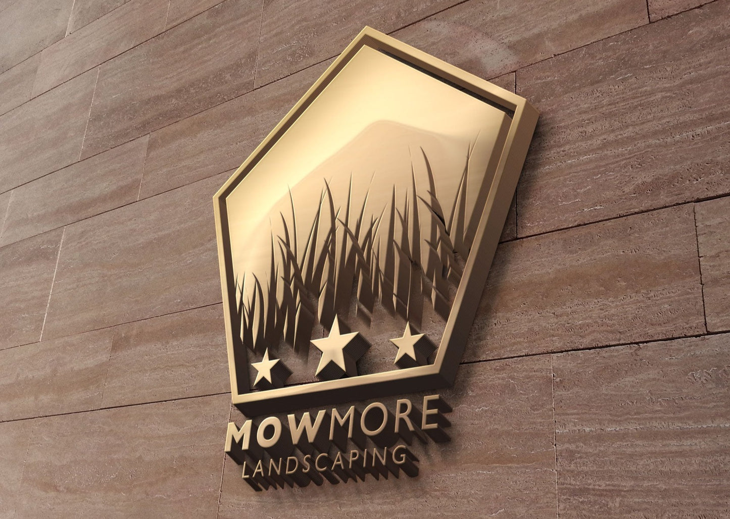 Landscape Logo | Landscaping Logo | Lawn Care Logo | Landscaper Logo | Professional Logo Design | Lawn Maintenance | Leaf Logo
