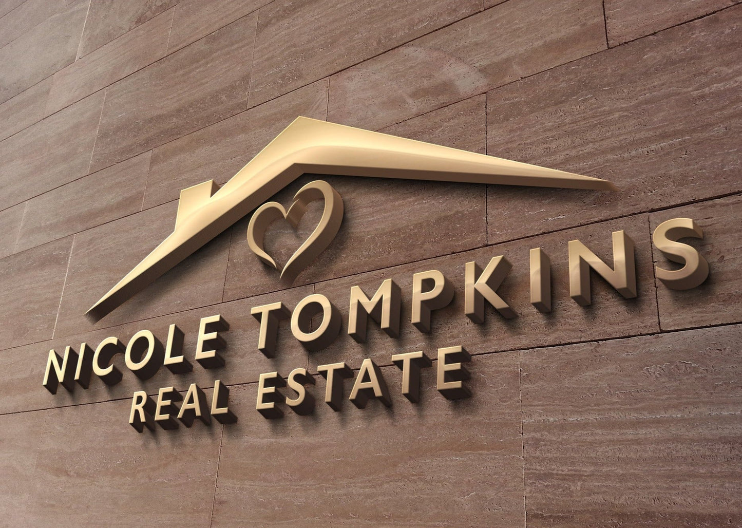 Real Esate Logo Design | Heart Design | Home Decor | Realtor Design | Realtor | House | Home | Professional Logo Design | Icon | Real Estate Logo