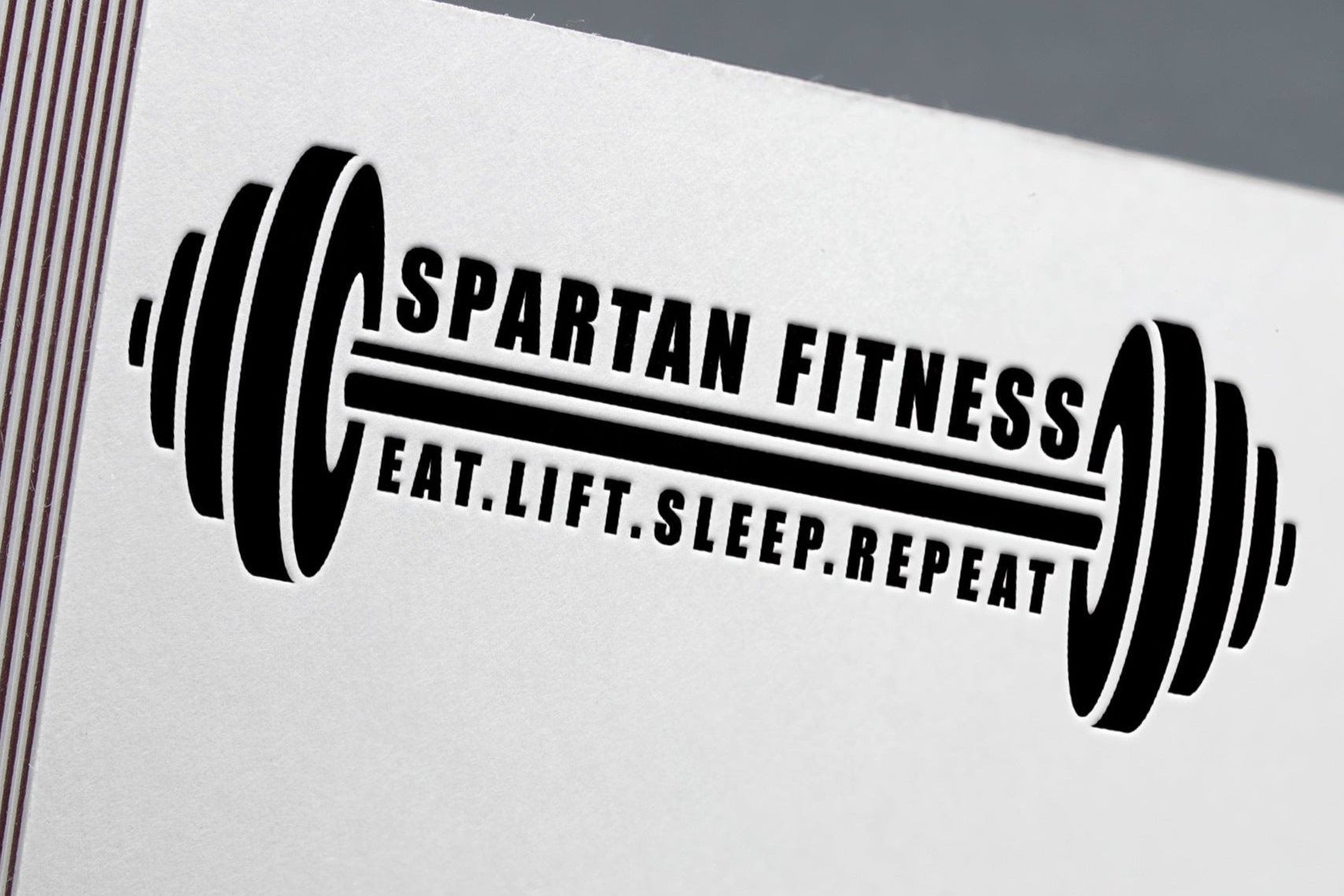 Logo Design - Fitness Logo | Personal Trainer Logo | Fitness Trainer Logo | Barbell Design