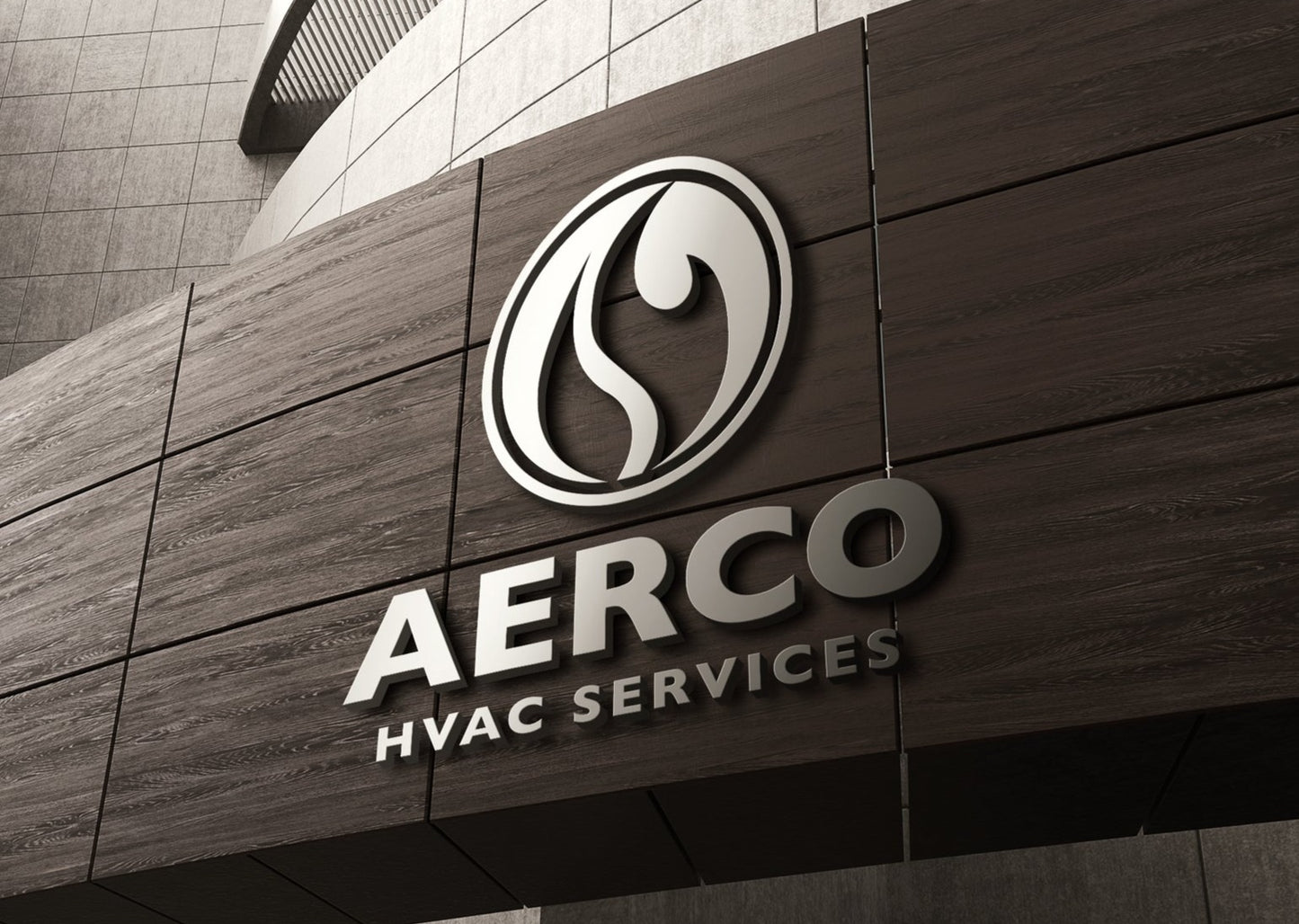 Logo Design - Heating & Air Logo | HVAC Logo | Air Conditioning Company | Heating & Cooling