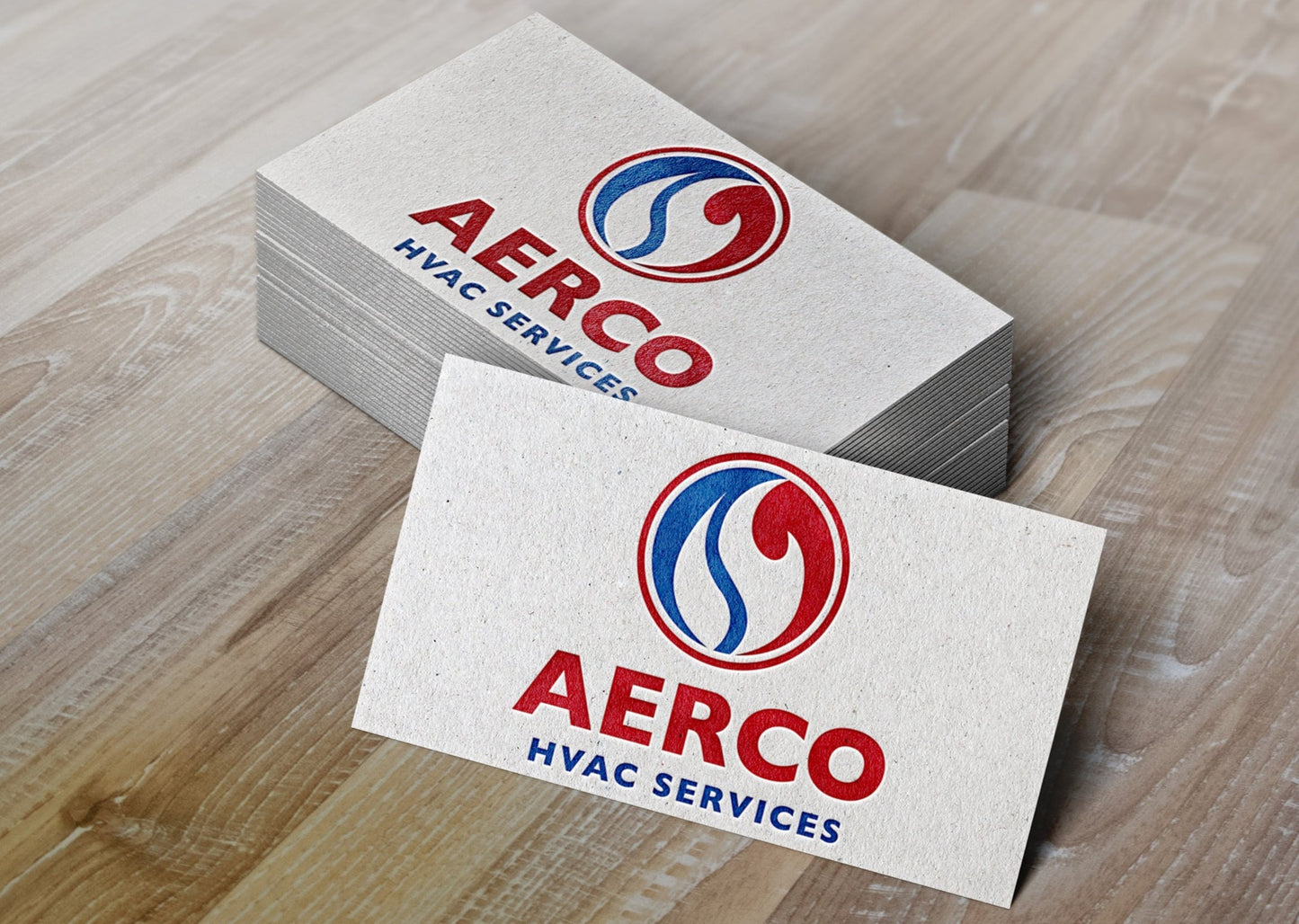 Logo Design - Heating & Air Logo | HVAC Logo | Air Conditioning Company | Heating & Cooling