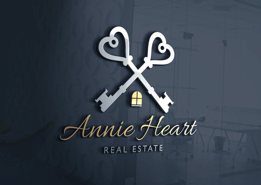 Logo Design - Real Estate Company | Realtor Logo | Key Design | Realty Logo