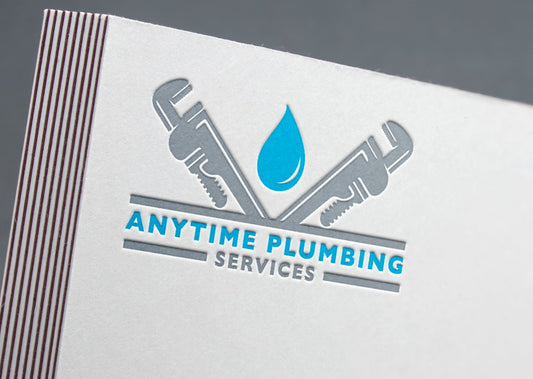 Logo Design - Plumbing Company | Plumber Logo | Plumbing Services Logo | Wrench Logo