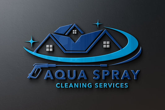Logo Design - Pressure Washing Logo | Cleaning Services Design | Pressure Washer Design | House Cleaning Logo