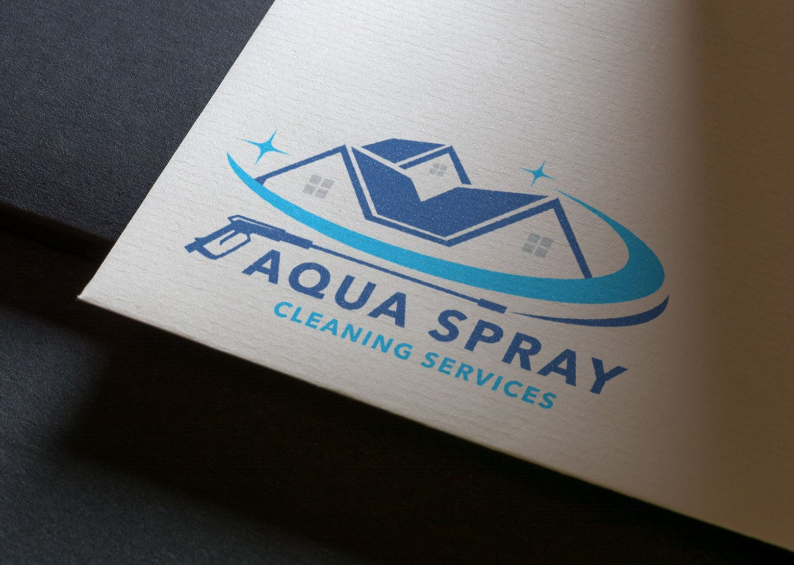 Logo Design - Pressure Washing Logo | Cleaning Services Design | Pressure Washer Design | House Cleaning Logo