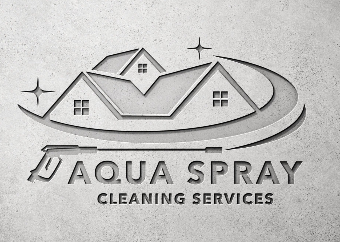 Logo Design - Pressure Washing Logo | Cleaning Services Design | Pressure Washer Design | House Cleaning Logo