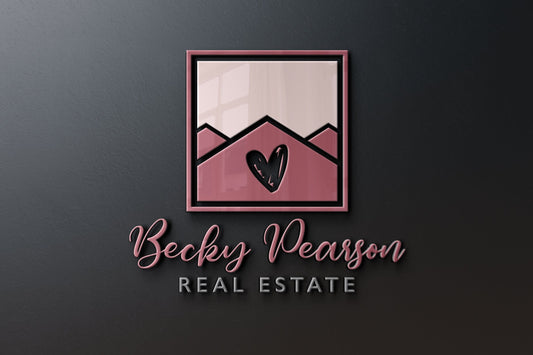 Logo Design - Realtor Logo Design | Real Estate Logo Design | House Logo | Heart Design