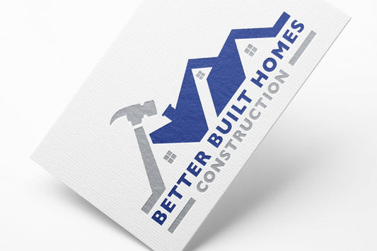 Construction Logo Design | Hammer Design | Roofing Business | Handyman Services | Construction Company | Architect | Roofer | Home Repair