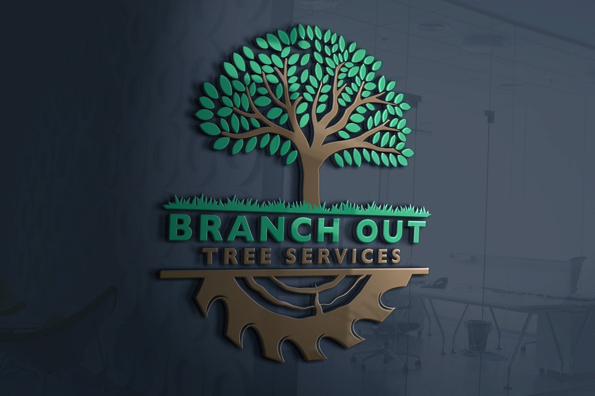 Logo Design - Lawn Care Logo Design | Landscaping Logo | Lawn Maintenance Logo | Yard Care Logo