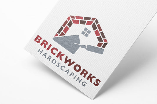 Logo Design - Construction Logo | Masonry Logo | Hardscaping Logo Design | Brick Logo Design