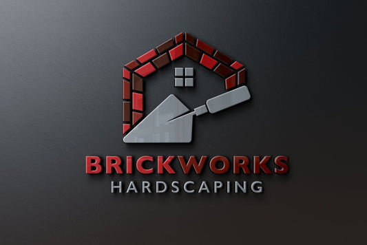 Logo Design - Construction Logo | Masonry Logo | Hardscaping Logo Design | Brick Logo Design