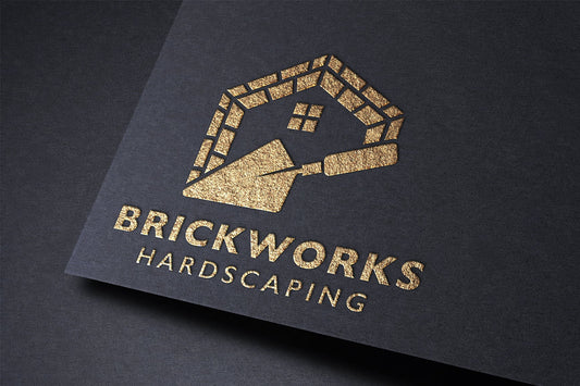 Logo Design - Construction Logo | Masonry Logo | Hardscaping Logo Design | Brick Logo Design