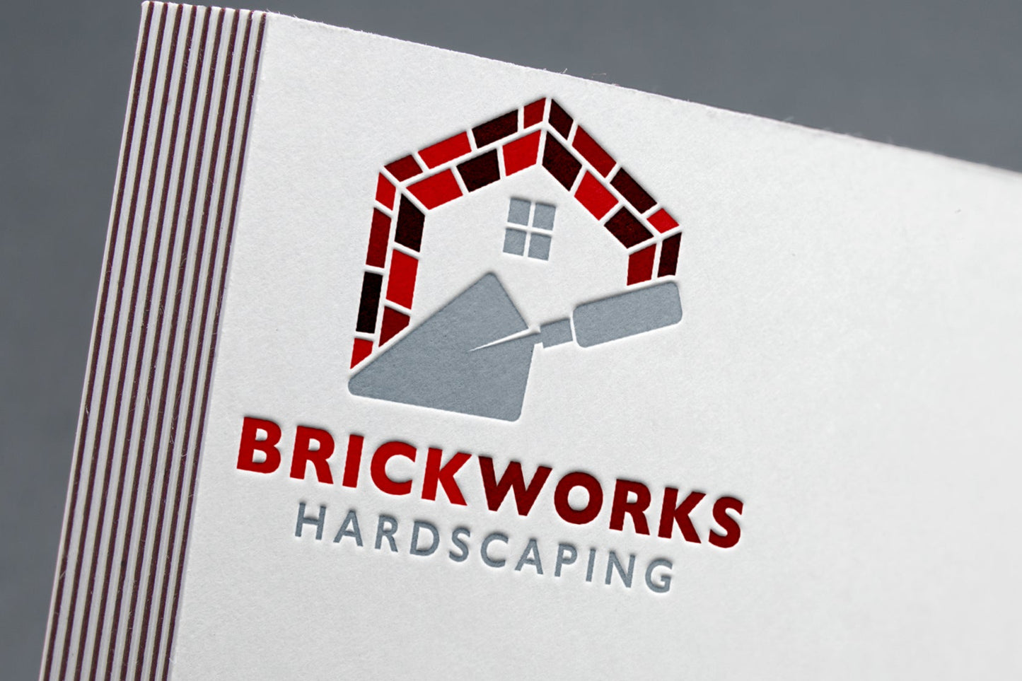 Logo Design - Construction Logo | Masonry Logo | Hardscaping Logo Design | Brick Logo Design