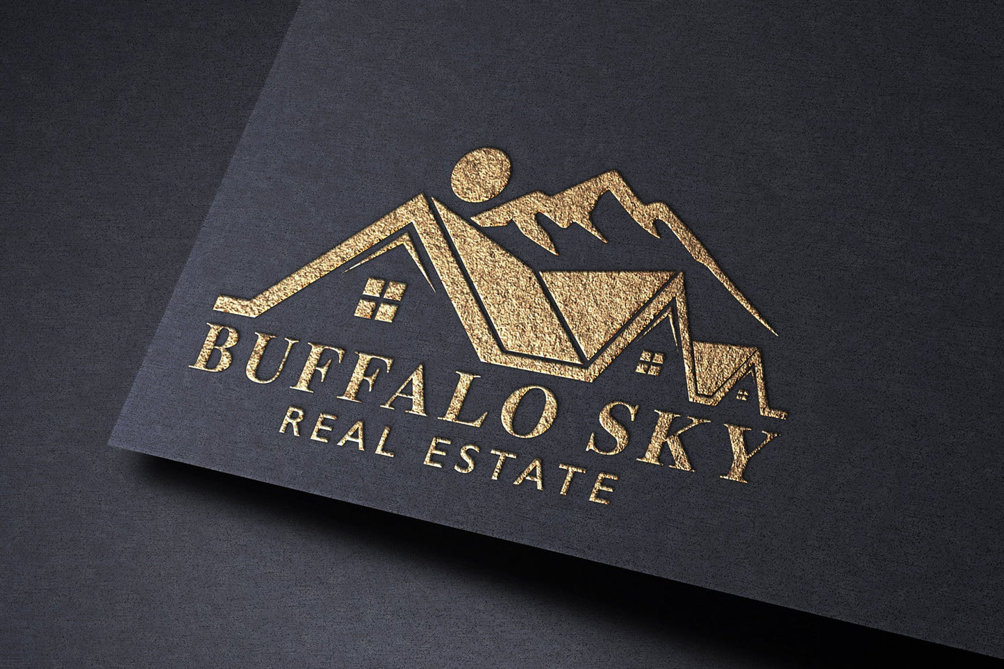 Logo Design - Realtor Logo Design | Real Estate Business Logo | Mountain Range | Realtor Branding