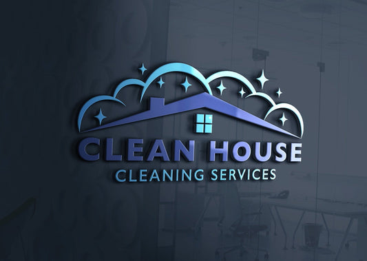 Cleaning Services Logo Design | Cleaning Business Logo | Housekeeping Logo | House Cleaning Logo | Residential | Office Cleaning Services