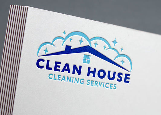 Cleaning Services Logo Design | Cleaning Business Logo | Housekeeping Logo | House Cleaning Logo | Residential | Office Cleaning Services