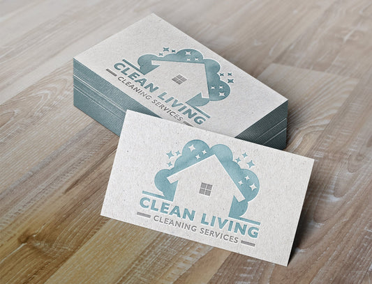 Logo Design - House Cleaning Design | Housekeeping Logo | Maid Services | Cleaning Business