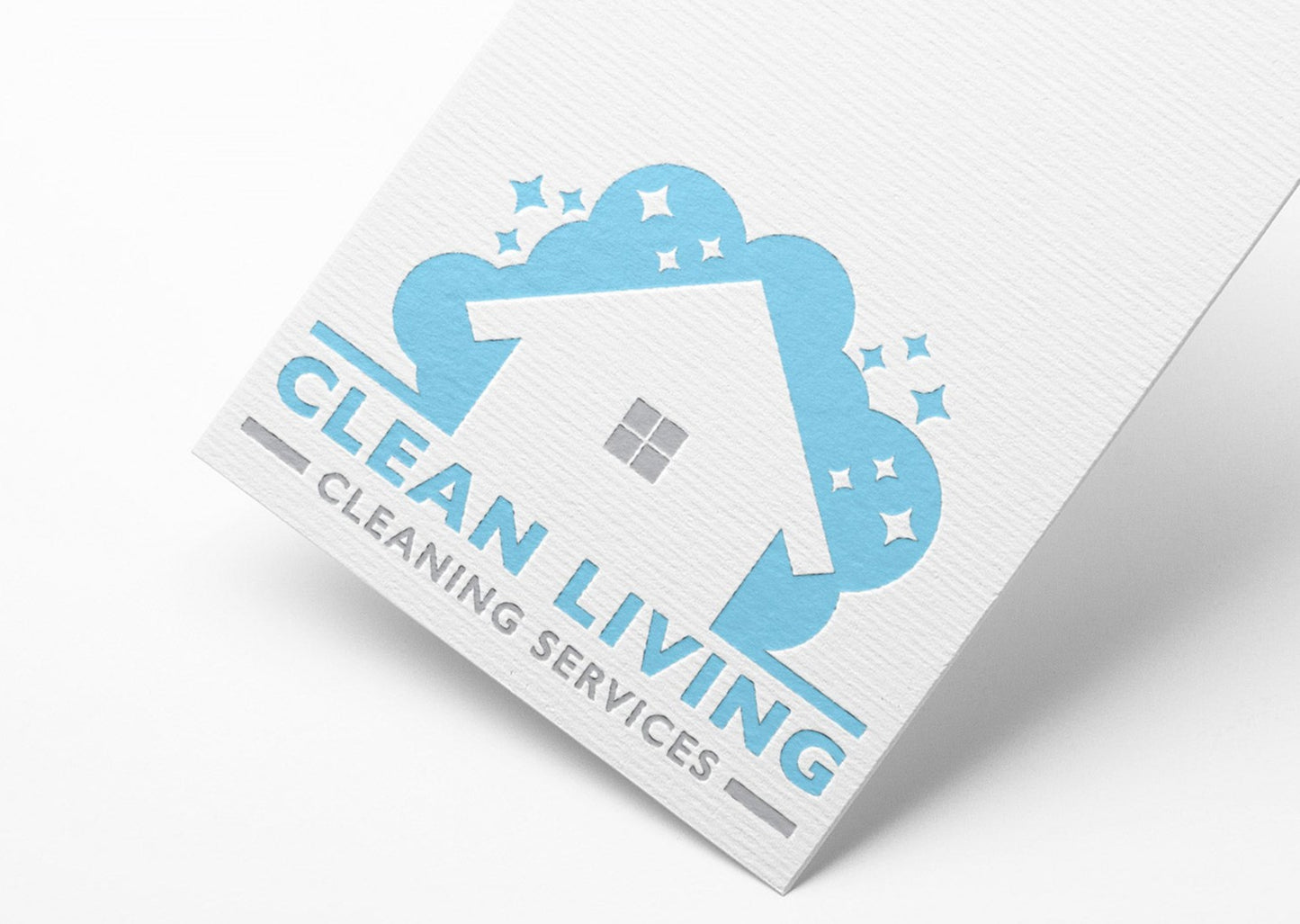 Logo Design - House Cleaning Design | Housekeeping Logo | Maid Services | Cleaning Business