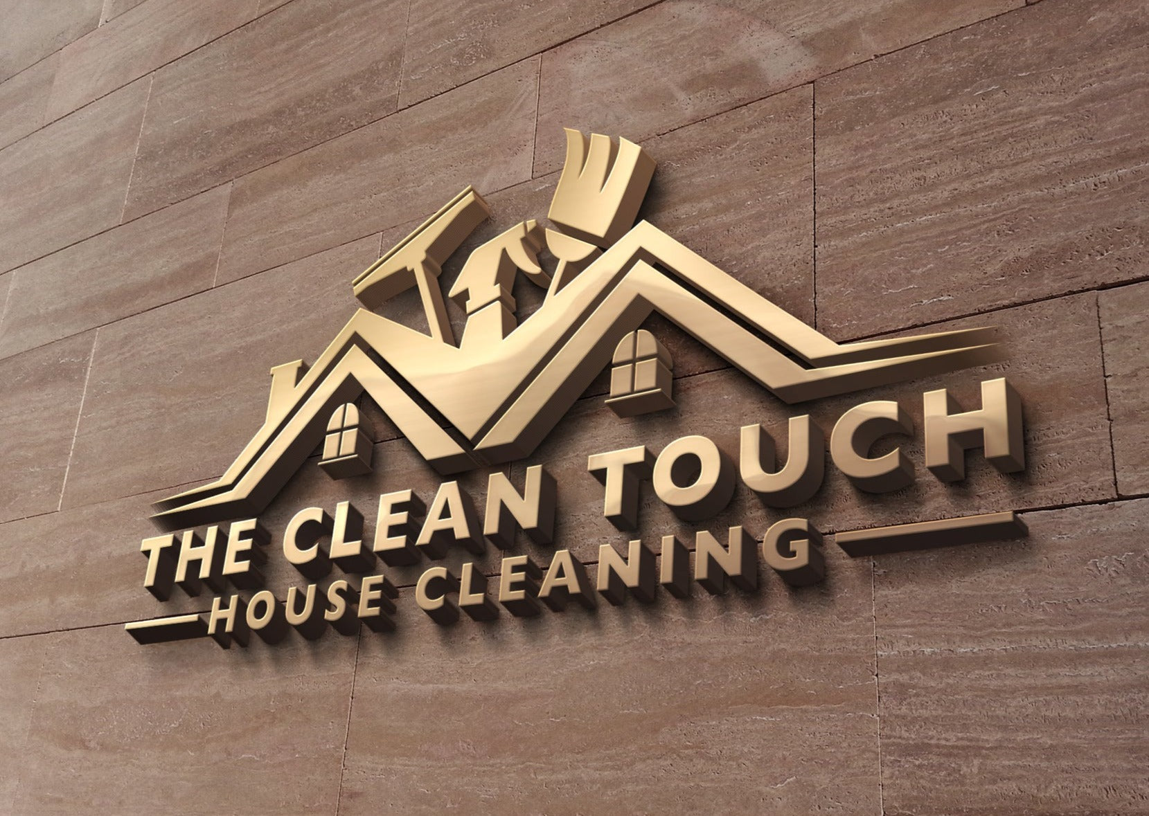 Logo Design - Cleaning Services | Housekeeping Logo | Cleaning Business Design