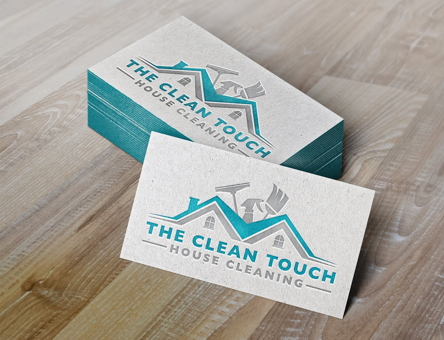 Logo Design - Cleaning Services | Housekeeping Logo | Cleaning Business Design