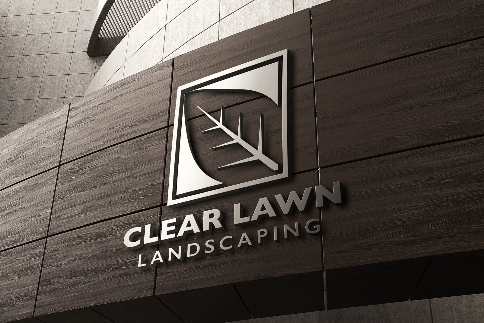 Logo Design - Lawn Care Logo Design | Landscaping Company Logo | Yard Care Logo | Landscape Design