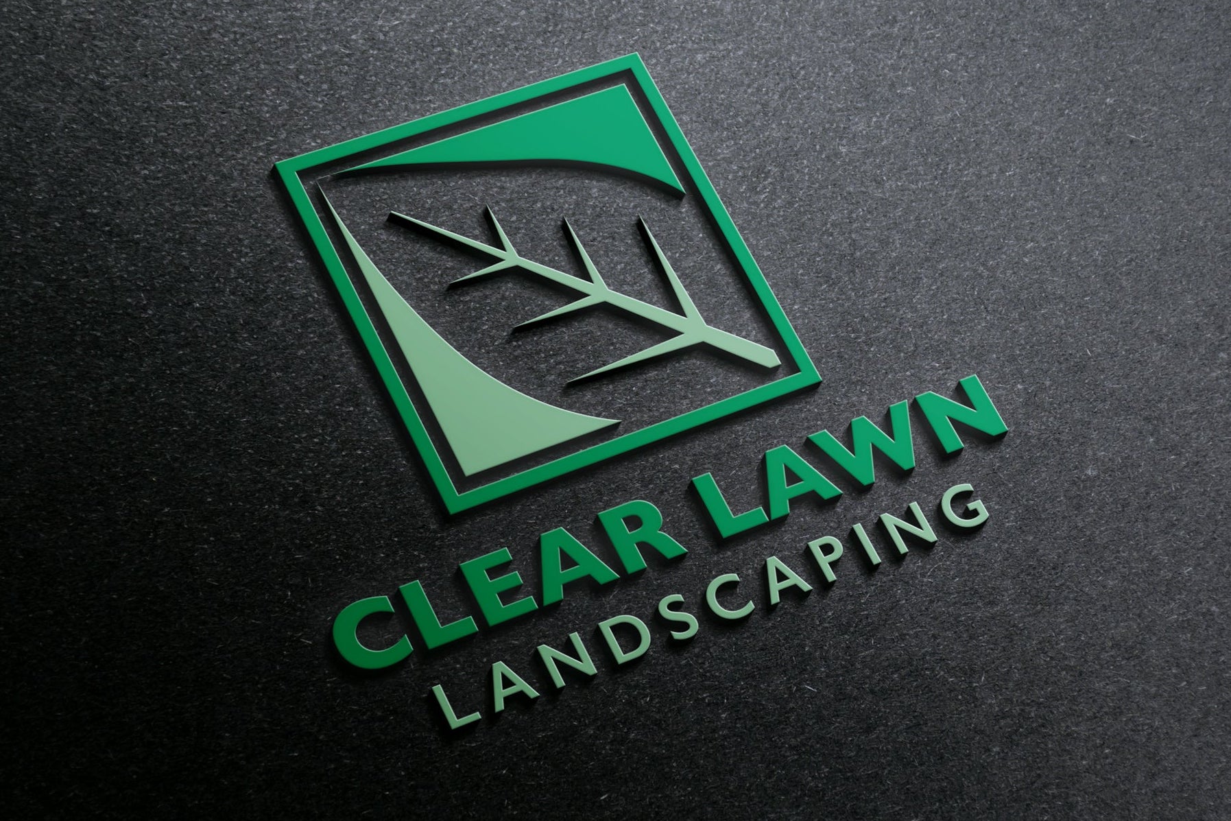 Logo Design - Lawn Care Logo Design | Landscaping Company Logo | Yard Care Logo | Landscape Design