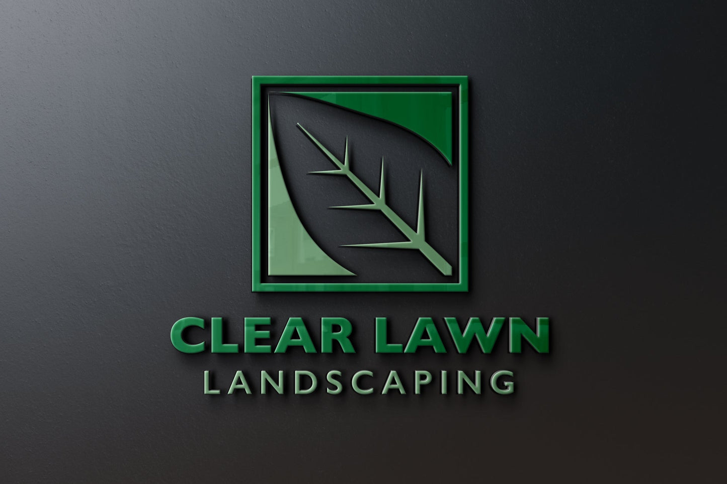Logo Design - Lawn Care Logo Design | Landscaping Company Logo | Yard Care Logo | Landscape Design