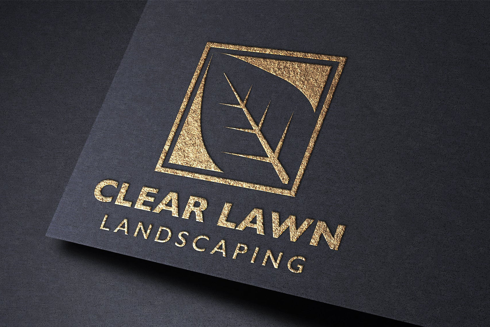 Logo Design - Lawn Care Logo Design | Landscaping Company Logo | Yard Care Logo | Landscape Design
