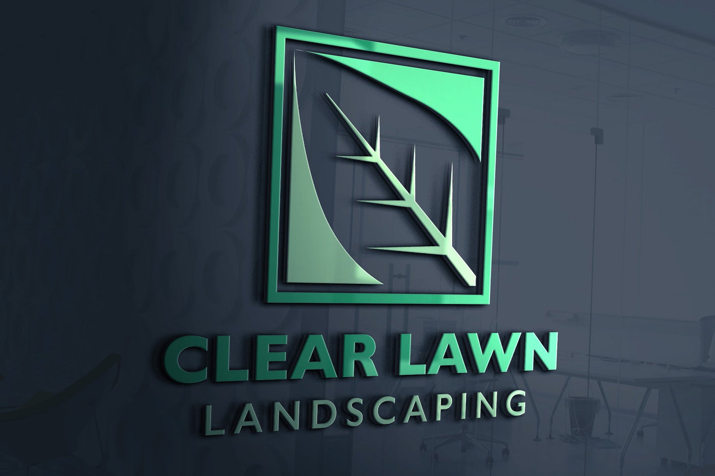 Logo Design - Lawn Care Logo Design | Landscaping Company Logo | Yard Care Logo | Landscape Design
